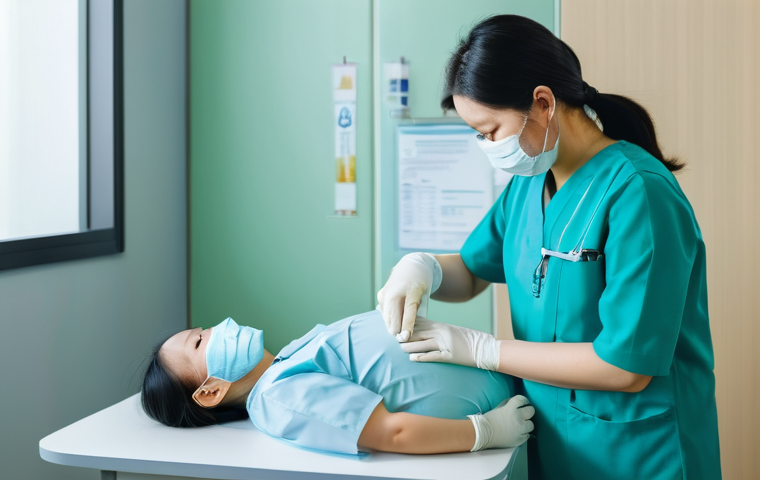 보건소에서의 임산부 독감 예방접종 - **Prompt 2: Informed Choices for Expectant Mothers: Clinic vs. Public Health Center**
    "A thought...