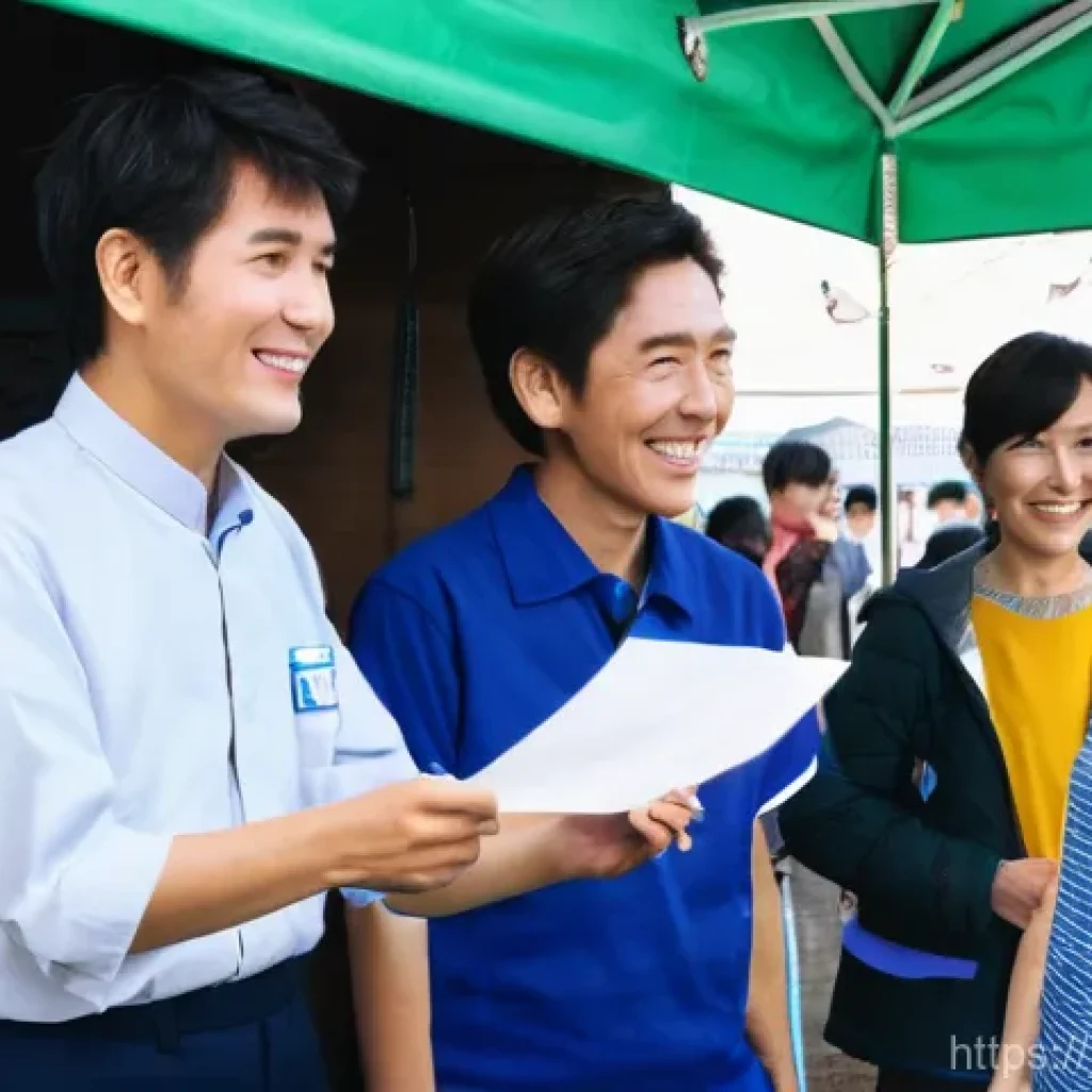 보건소에서의 위암 검진 프로그램 - **Prompt 1: Community Health Fair - Affordable Gastric Cancer Screening Awareness in Japan**
    A b...