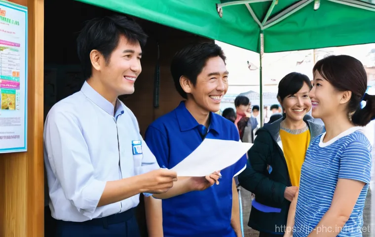 보건소에서의 위암 검진 프로그램 - **Prompt 1: Community Health Fair - Affordable Gastric Cancer Screening Awareness in Japan**
    A b...