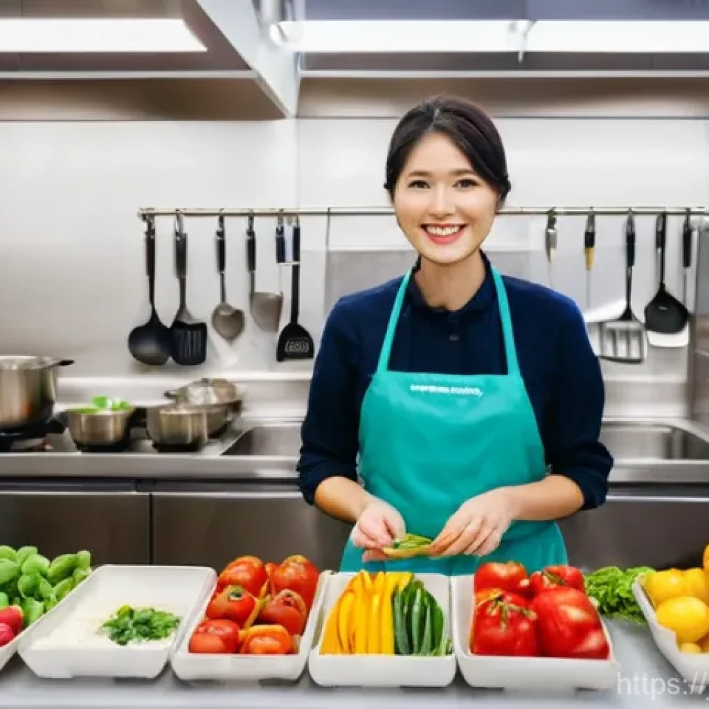 보건소에서의 비만 예방 강좌 - **Prompt: Gentle Start to Wellness**
A Japanese woman in her late 30s, dressed in comfortable at...